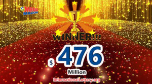 476,000,000 美元的 Mega Millions 奖池属于一位纽约玩家，中奖日期为2023年4月14日。