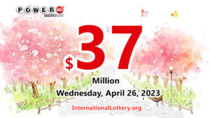 2023年4月24日的Powerball结果 – 头奖为3700万美元。